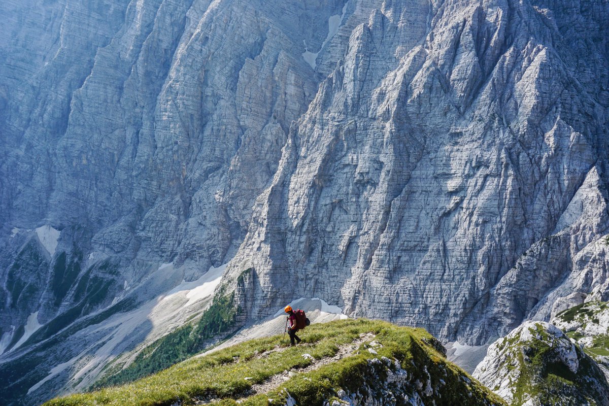 Hiking across Triglav National Park #slovenia #julianalps moonhoneytravel.com/triglav-nation…