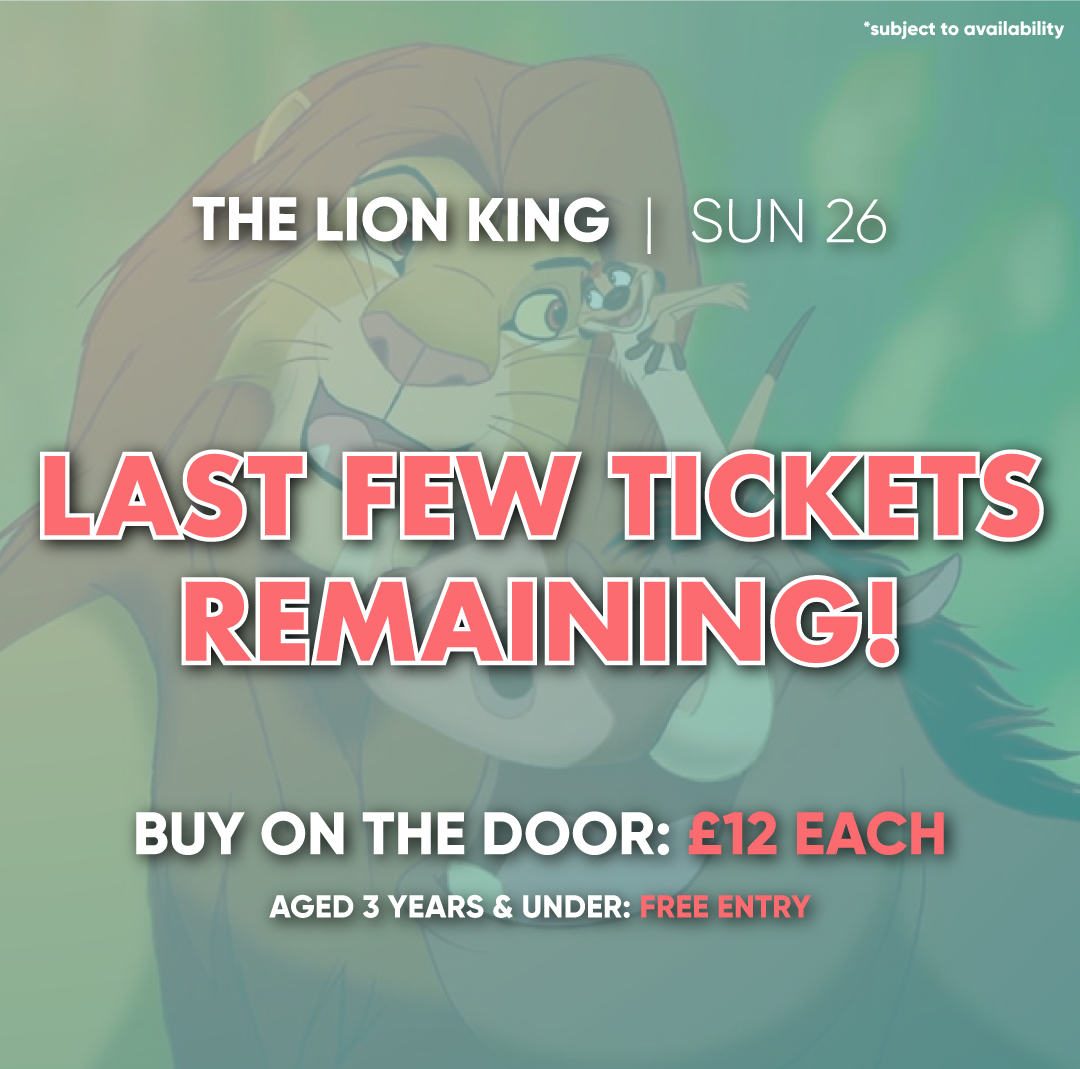 SuttonParkFF's tweet image. Buy tickets on the door for #TheLionKing starting at 2pm today!