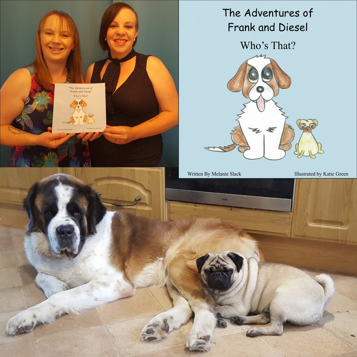 Not #photobooth related but as today is #NationalDogDay I can't resist a shameless plug for my other venture. I have written and published the first book in my series about my two gorgeous guys #adventuresoffrankanddiesel #saintbernard #pug 

amazon.co.uk/Adventures-Fra…