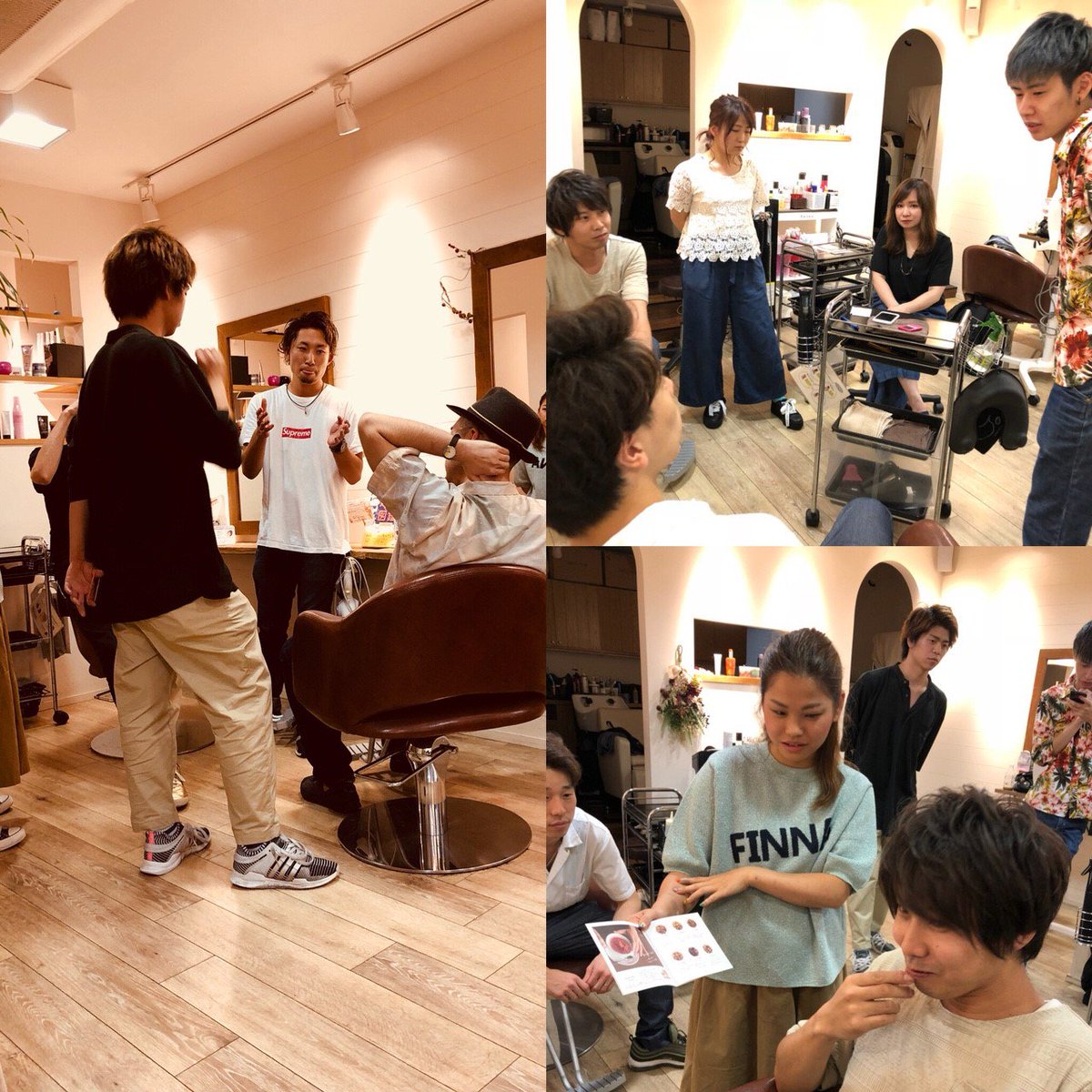 Snowdrop For Hair 公式 昨日はsnowdrop練習会でした 今回はスタイリストの皆さんにモデルをしてもらい商品のプレゼン ロープレ方式でのプレゼン 緊張しましたがアドバイスも沢山頂きとても勉強になりました Snowdrop 阿佐ヶ谷 荻窪 吉祥寺