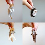 かわゆすぎ〜‼︎‼︎♡フェルトで作る動物たちがたまらない!