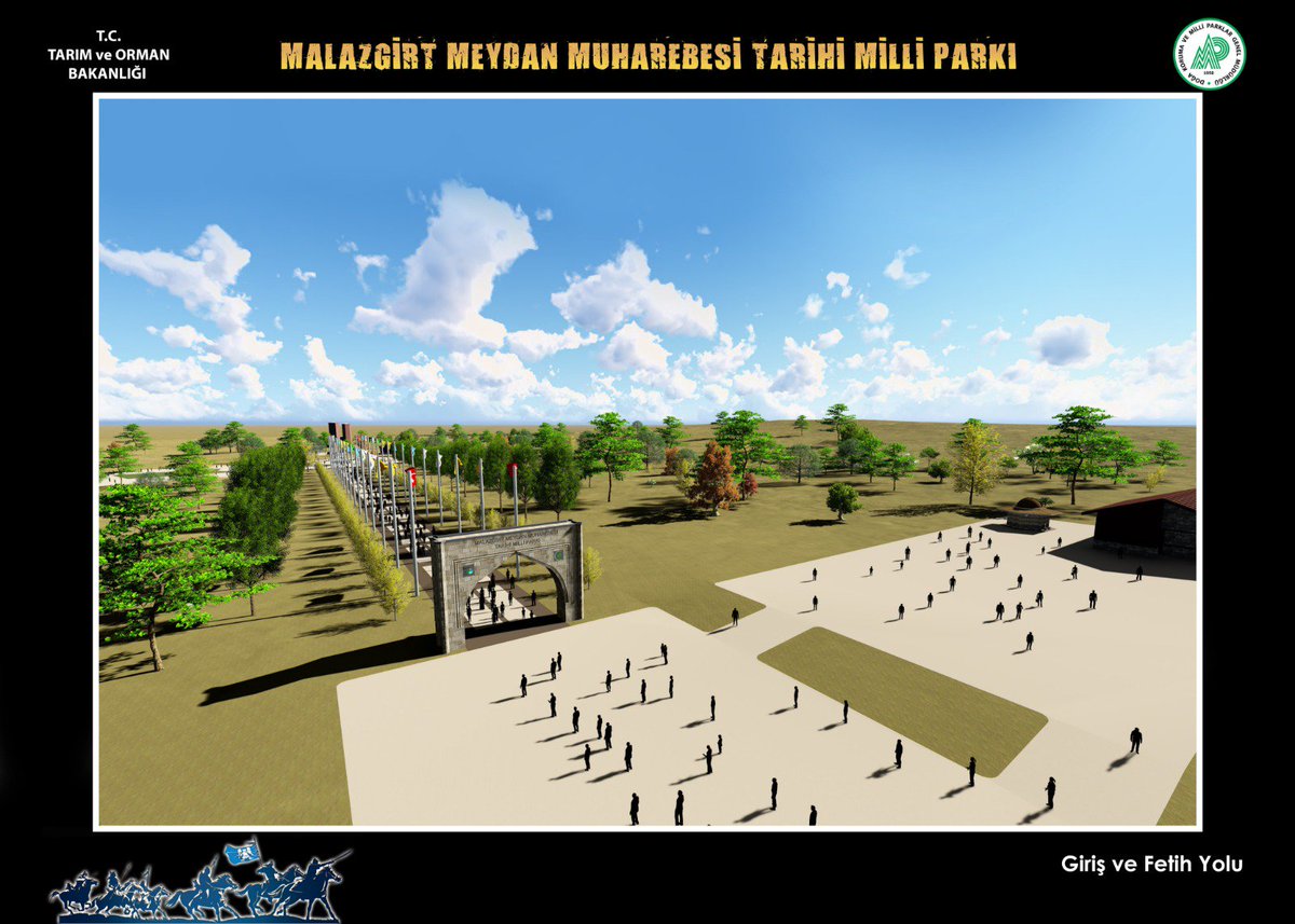 #MalazgirtMilliParkı “Ya Rabbi Seni kendime vekil yapıyor azametin karşısında yüzümü yere sürüyor ve senin uğrunda savaşıyorum. Ey Allah’ım niyetim halistir bana yardım et. Sözlerimde hilaf varsa beni kahret”. Sultan Alparslan