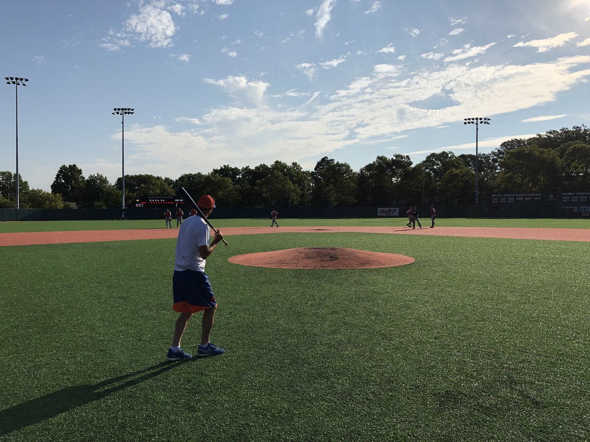 jgtt30's tweet image. A little #Baysox early work prior to game 4 of the @MetBallClassic