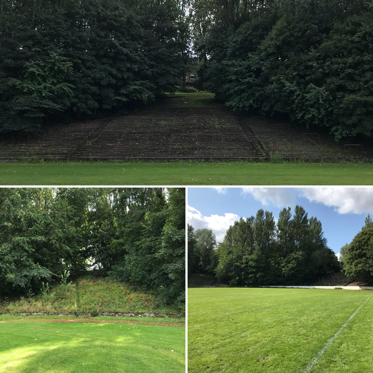 KarlJLatham's tweet photo. The historical football ground @CathkinPark in Glasgow, Scotland. The home of the famous but no longer in existence Third Lanark A.C. until 1967. It’s a really beautiful &amp; atmospheric place #cathkinpark https://t.co/CDZp7xHj2i