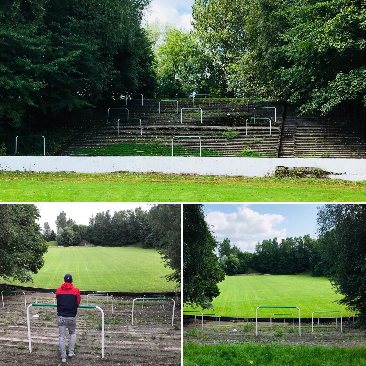 KarlJLatham's tweet photo. The historical football ground @CathkinPark in Glasgow, Scotland. The home of the famous but no longer in existence Third Lanark A.C. until 1967. It’s a really beautiful &amp; atmospheric place #cathkinpark https://t.co/CDZp7xHj2i