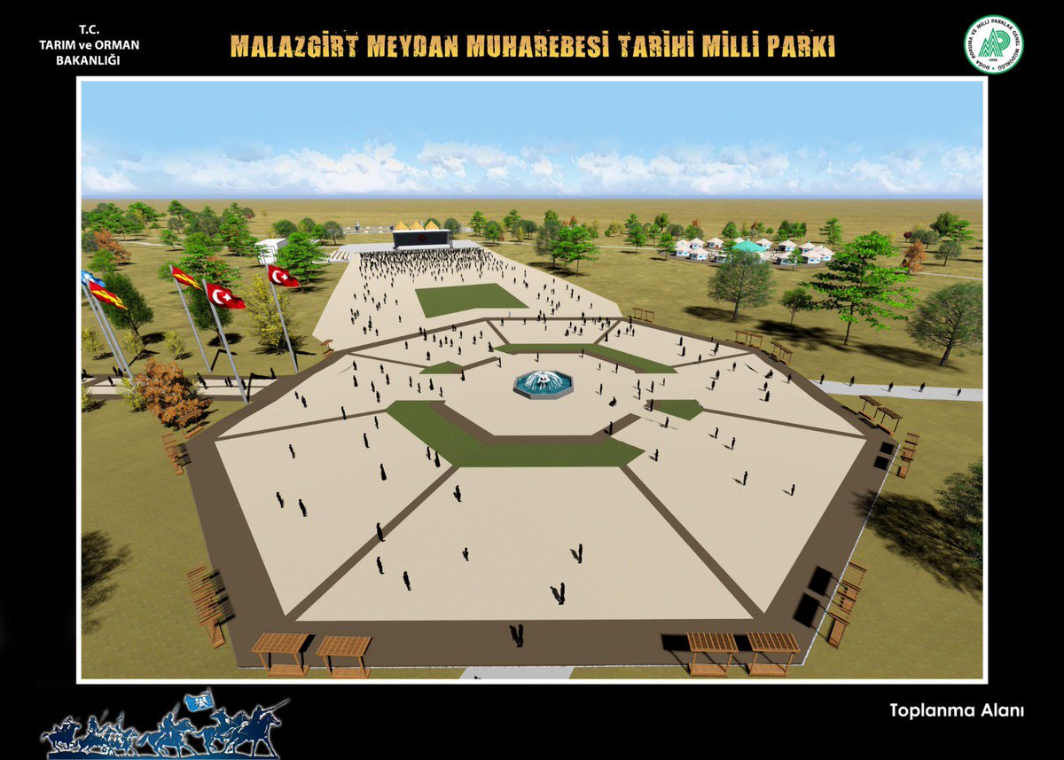 #MalazgirtMilliParkı Aziz milletimize daima ilham kaynağı olan Malazgirt ruhu yeniden doğuyor.