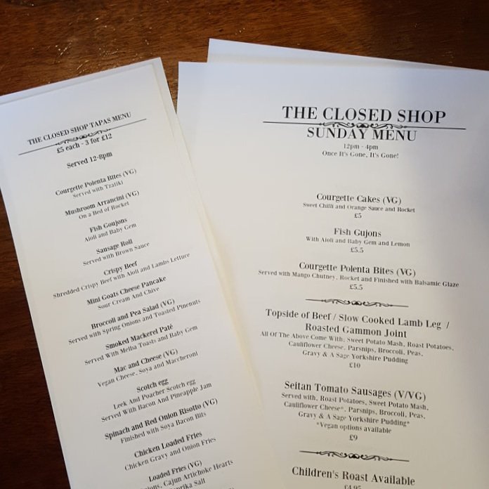 Perfect weather for a #SundayRoast 🍽️ serving until 4pm today. We also have some lovely #Tapas served until 8pm and loads of Veggie and Vegan options! 🥑 #rainydays #roast #vegan #veganfood