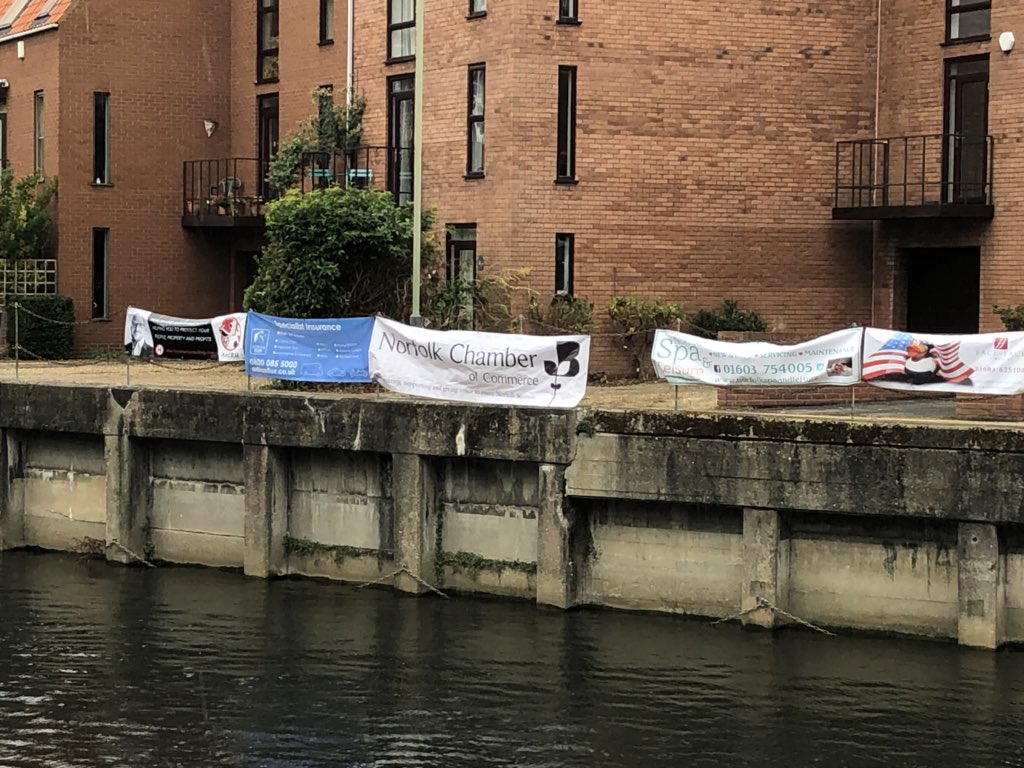 norfolkchamber's tweet image. Some of the Chamber team are ready to cheer on @HarryQuacker in the @break_charity #gnde18