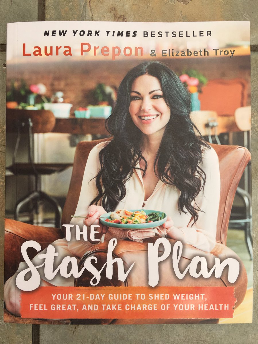 This just arrived @LauraPrepon I can’t wait to get into the kitchen and make this part of my everyday life !❤️ #thestashplan