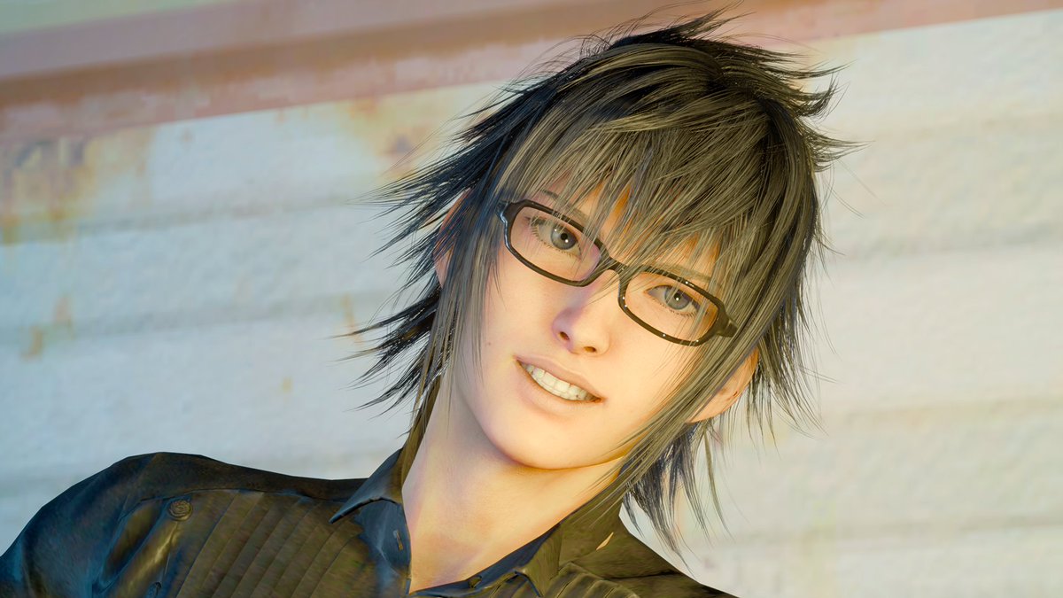 みなと Ff Auf Twitter Ansel Glass Style 黒縁メガネver Modお借りしました ありがとうございます めちゃくちゃ可愛い