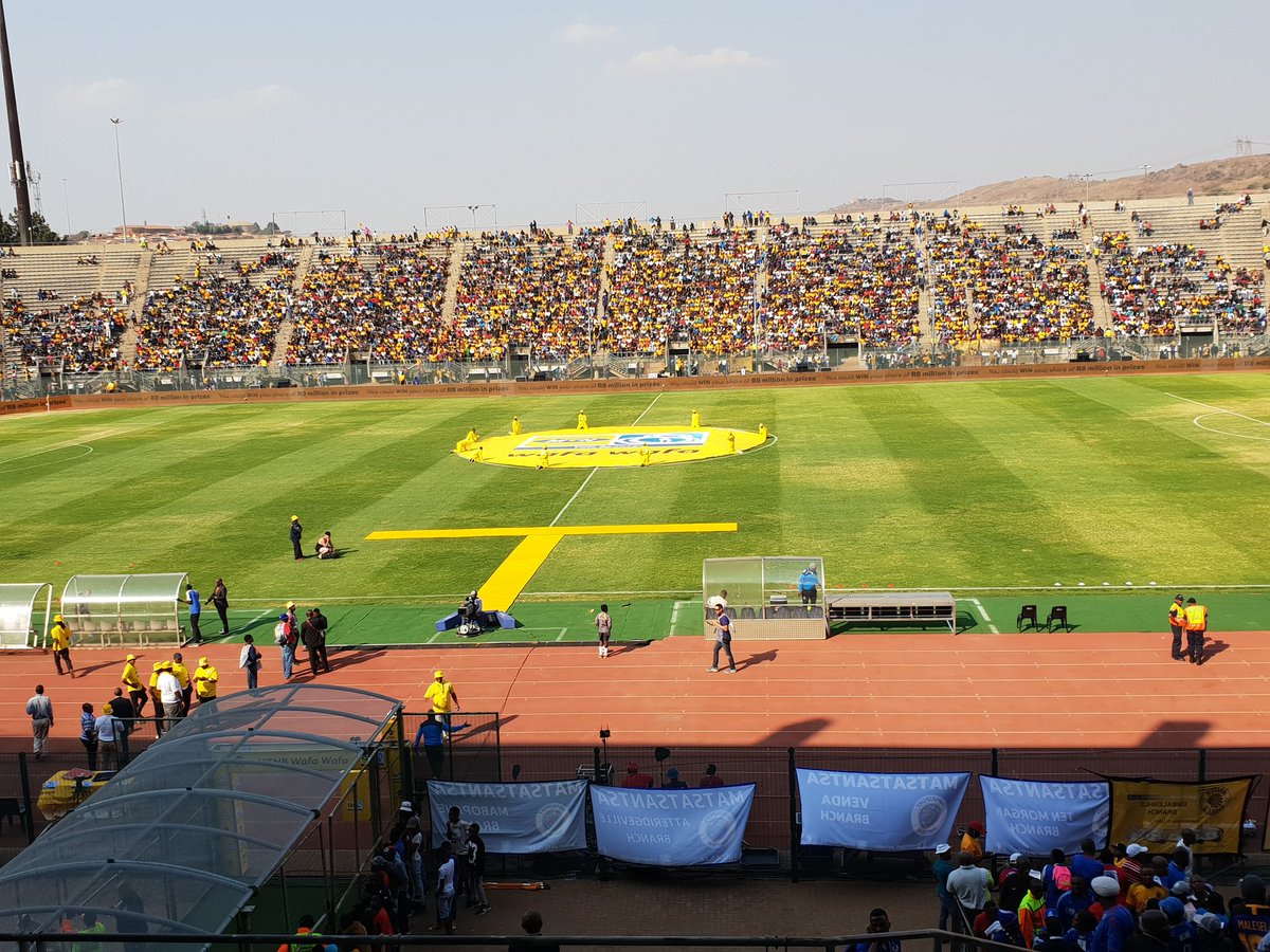 Moments away from the @SuperSportFC and <a href="/KaizerChiefs/">Kaizer Chiefs</a> #MTN8 first leg semi-final