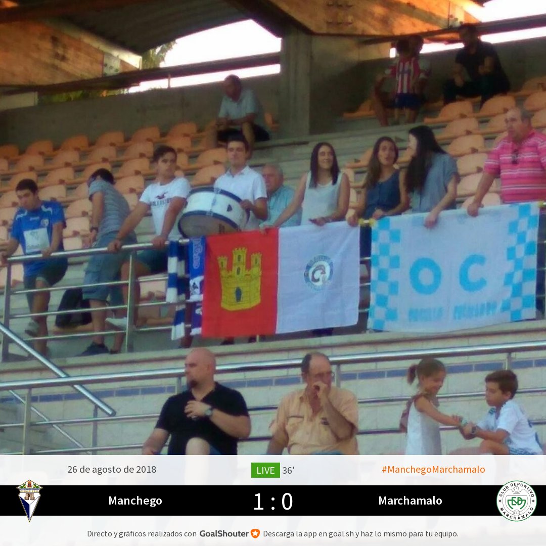 36' #ManchegoMarchamalo 1-0: Orgullo Culipardo animando al equipo goal.sh/m/7vgkw222b
