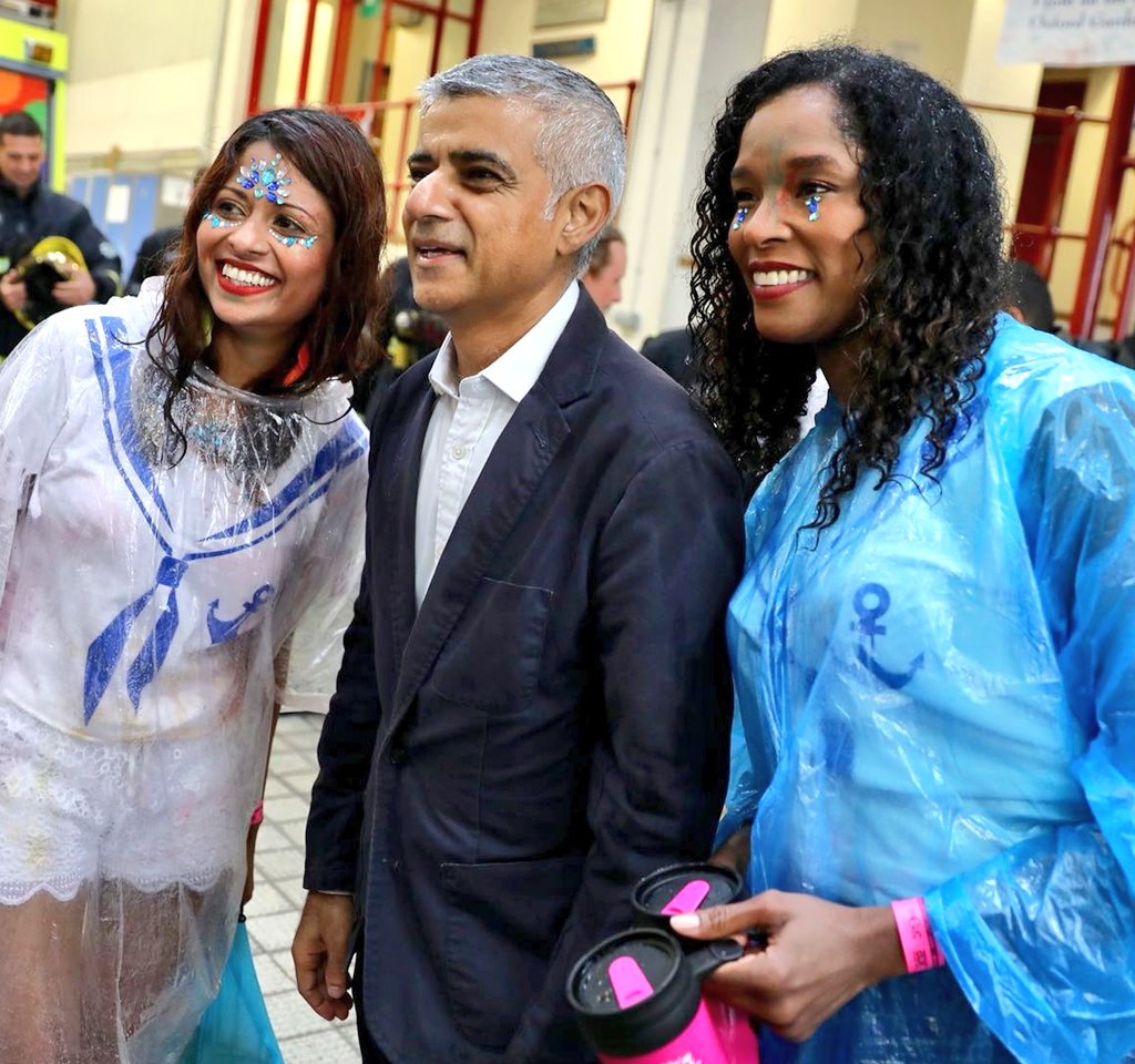Great to see the culture, colour &amp; creativity of #NottingHillCarnival shine through despite the weather. Thank you to everyone working around the clock to keep Carnival a spectacular and safe celebration, year after year.