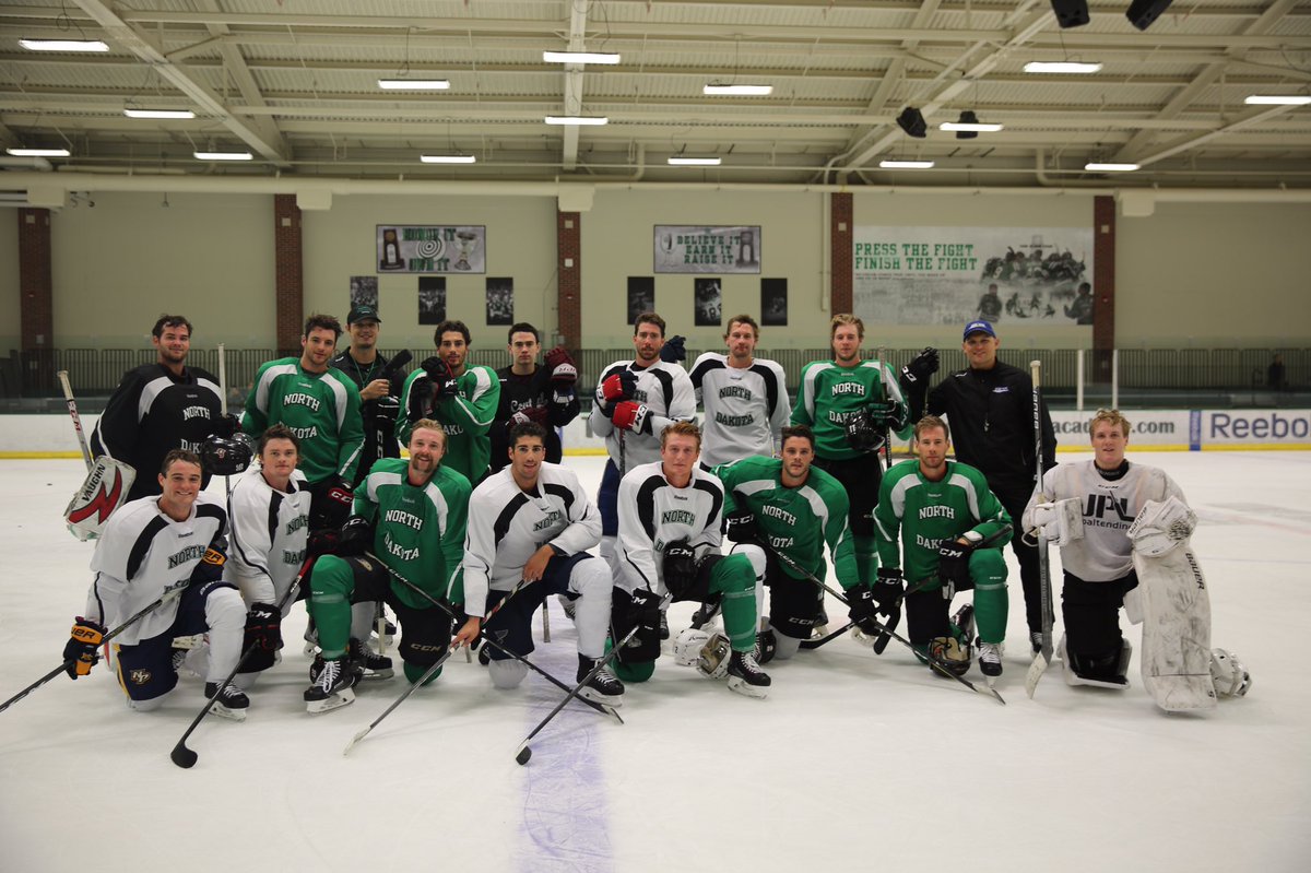 Awesome Week up in Grand Forks, ND aka The Wild West for The 1st annual Sioux Pro Camp. Always the best time hangin w your boys before the season starts!! Thanks for having us <a href="/UNDmhockey/">North Dakota Hockey</a> <a href="/BradBerry29/">Brad Berry</a> #PlayItBack