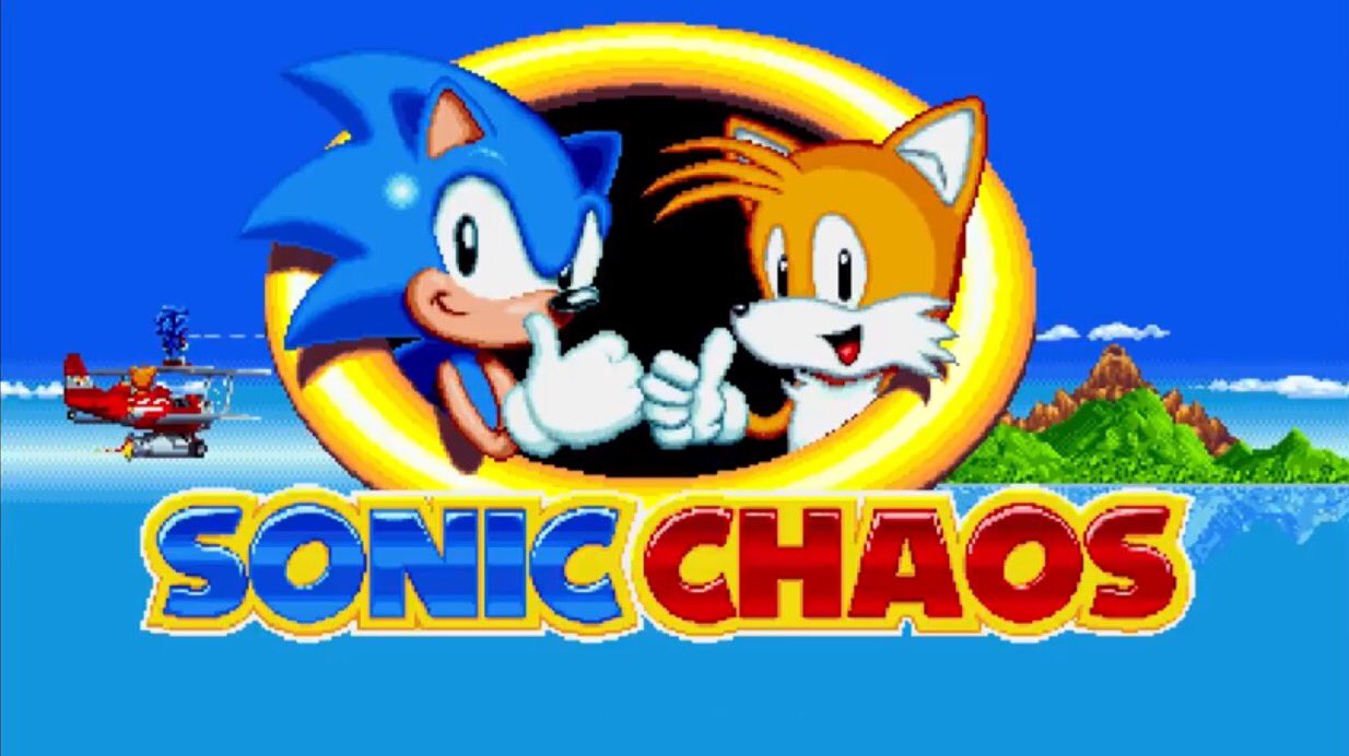 A+Start Son of a Glitch ✪ on X: I remade Sonic Chaos' title screen as if  it was a 16-bit game. Really enjoyed putting this together. I might do  more!  /