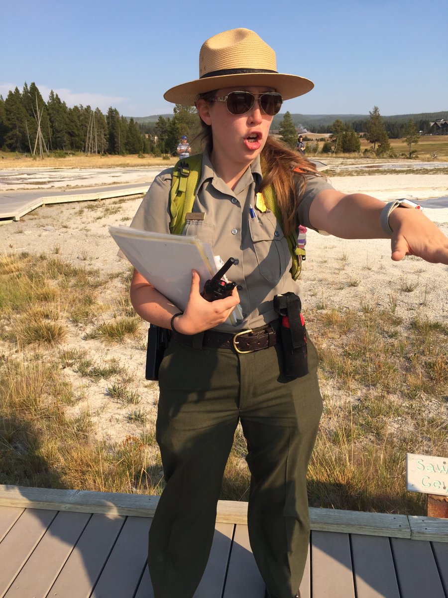 drbalak's tweet photo. @YellowstoneNPS Park Rangers - thank you for your fantastic presentations, walking tours, Q&amp;A. You all are awesome! https://t.co/UwQ5O7j7hh