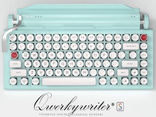 vkj73's tweet image. Indiegogo : Put a feather in your hat and pour a glass of whiskey as you transcend time with the Qwerkywriter S #typewriter. Just don’t forget your tablet or computer! Oh yeah, did we mention it’s paperless? #transcendtime #innovate Learn more here: … )