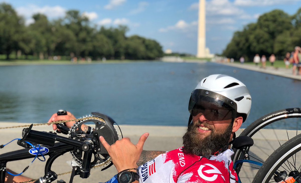 Paralyzed #veteran on 1,500-mile handcycling journey to raise awareness on mental health

It’s called the #Raleyroadtrip and he said it’s all about raising money and awareness to help veterans suffering from the invisible wounds of war such as PTSD

buff.ly/2PpFGXG