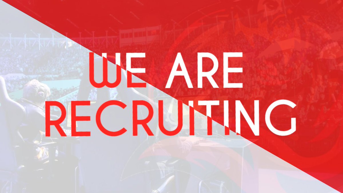 We are recruiting the following positions: -Staff positions -fortnite players/team -csgo players/team -content creators -GFX and VFX designers @Clanfinder @FindingClans @FindMeAClan @FindMeClan @FindMeGFX