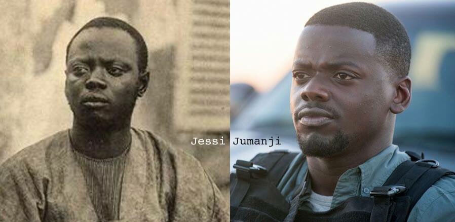 1904 vs 2014Senegalese man vs Daniel Kaluuya (Get Out/Black Panther)