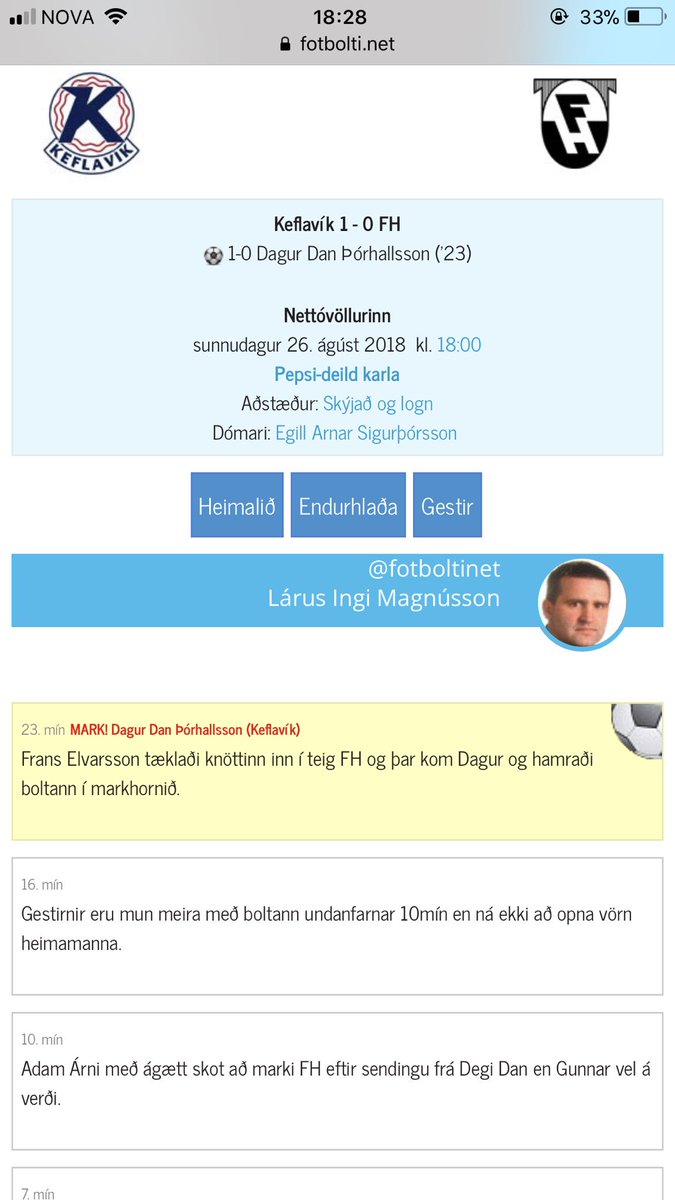 Textalýsingarnar eftir þennan mann 😴😴😴 Hvar er æsingurinn? #fotboltinet