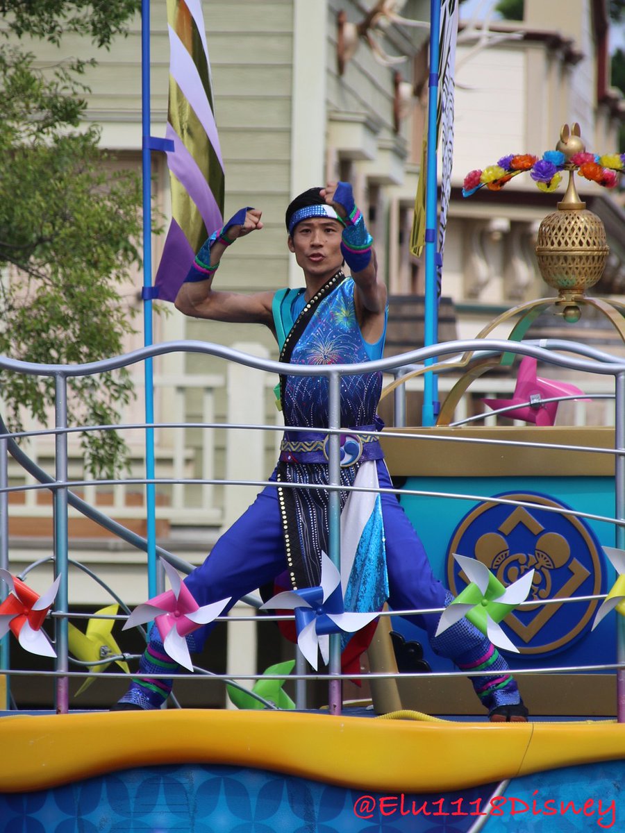 Elu 8 6 燦水 サマービート その かっこいいダンサーさん Disney Tdl ディズニー夏祭り 燦水サマービート ディズニーダンサー