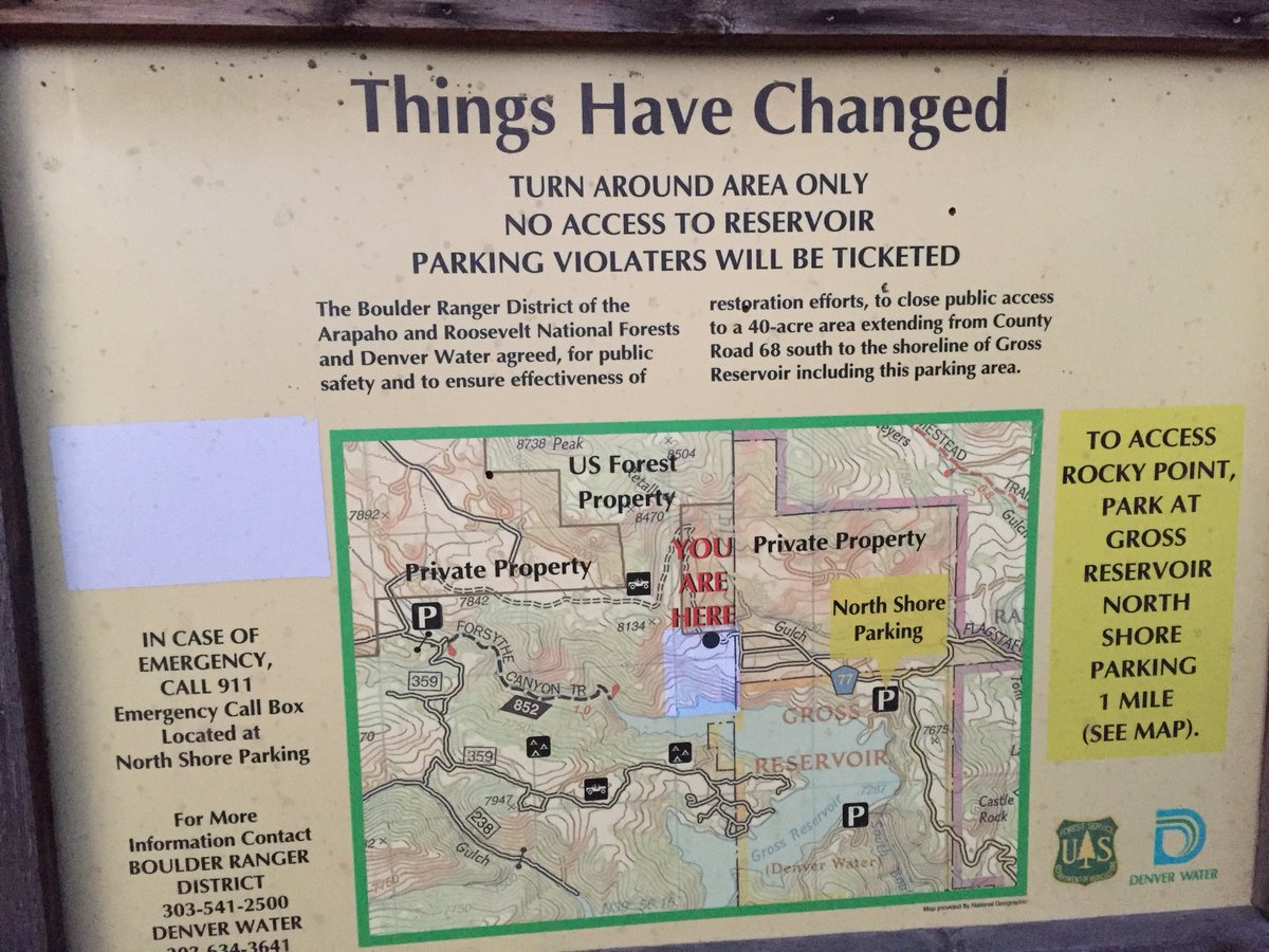 First attempt of a SOTA activation was a complete fail.  #SOTA #colorado52