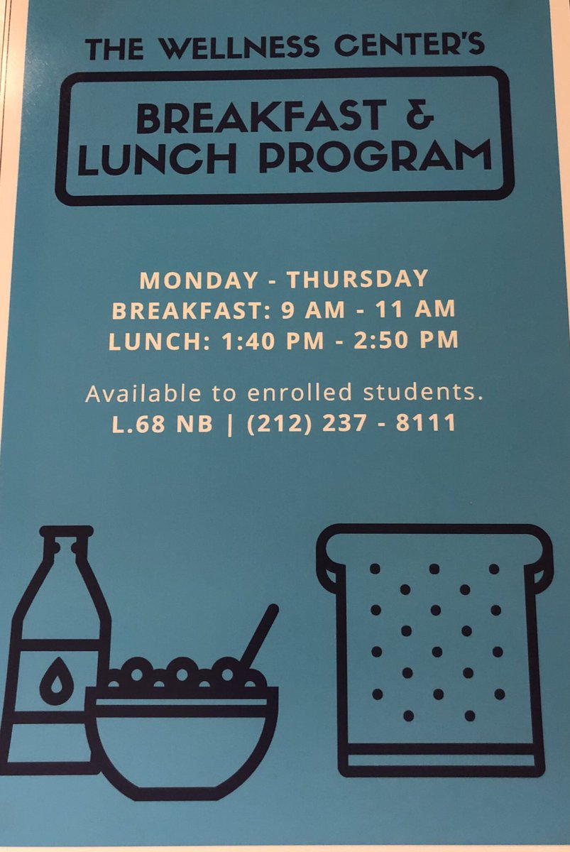 dnj1999's tweet photo. 👇🏻👇🏻👇🏻 hunger should not be a barrier to having a great semester. Check out these resources in Wellness L.68 #myjohnjay #RealCollege @JohnJayCollege is serious about your success &amp; that means helping support your basic needs. https://t.co/30sjpkQjT5