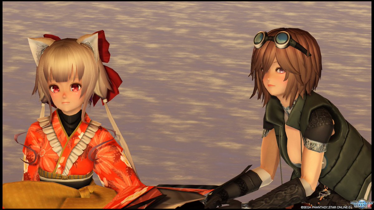 Grunewald__'s tweet image. なこさんと一緒にチームルームのヤマトのてっぺん、そしてロープの先に･･･w
なこさん上手で一発成功でしたw

二人で海を眺めながらいろんなおしゃべりが出来て楽しかったです＾＾
これからもよろしくですw

#PSO2
#EVOPSO2