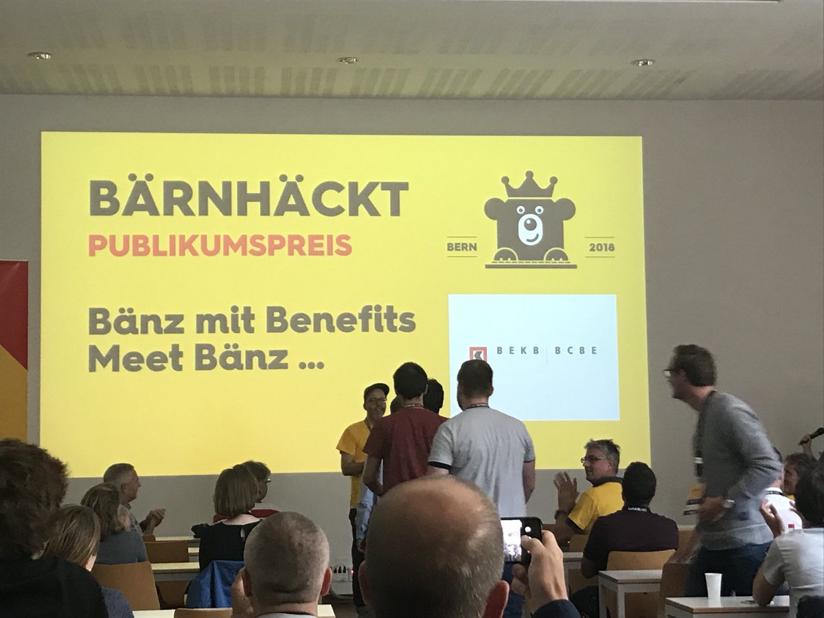 advisag's tweet photo. Publikumspreis #bernh, herzliche Gratulation! https://t.co/X309jTTEks