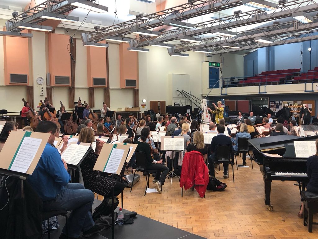Marin conducts movements from Shostakovich 5 with the <a href="/bbcproms/">BBC Proms</a> scratch orchestra and members of the <a href="/BBCCO/">BBC Concert Orchestra</a> at Maida Vale this afternoon #bbcproms #shostakovich