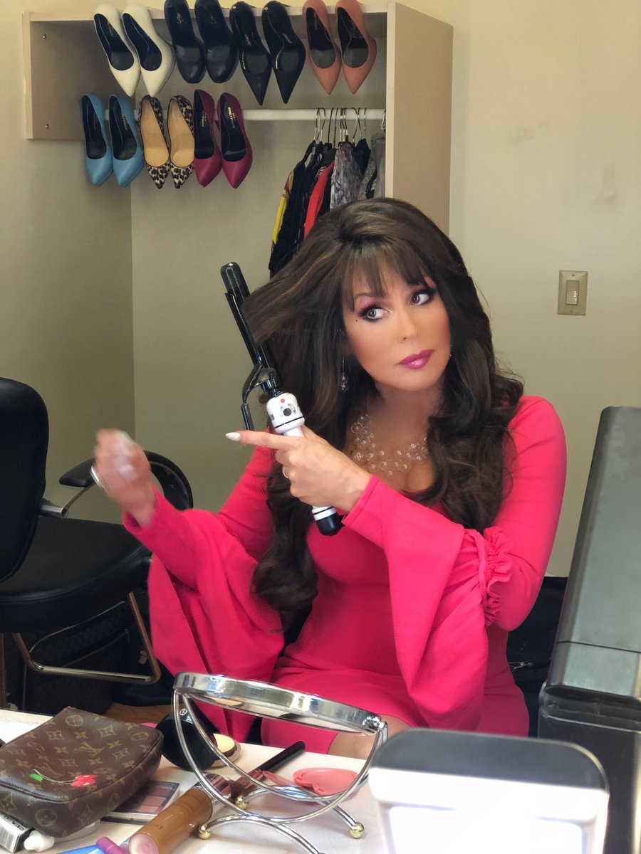 marie osmond on twitter: "last-minute touchups before