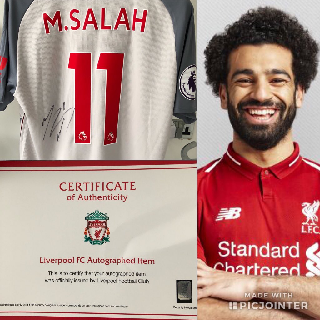 GlasgowReds's tweet image. A certain @andrewrobertso5 sent us a signed match worn @MoSalah @LFC top to raise some funds for charity at his boyhood club @CelticFC ahead of the #MatchForCancer right here in #glasgow in a fortnight. Details released shortly of how you can win it for yourself! PLEASE RT