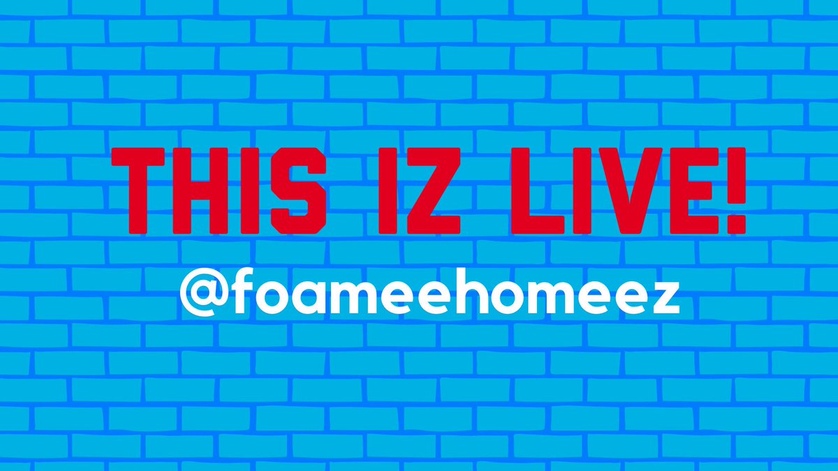 FoameeHomeez's tweet photo. Coming Soon to a #rtmp friendly live app near you! New segments, Same piece of Foam! ( Well sorta kinda new segments ) #thisIZlive https://t.co/1Q8QJJaXbN