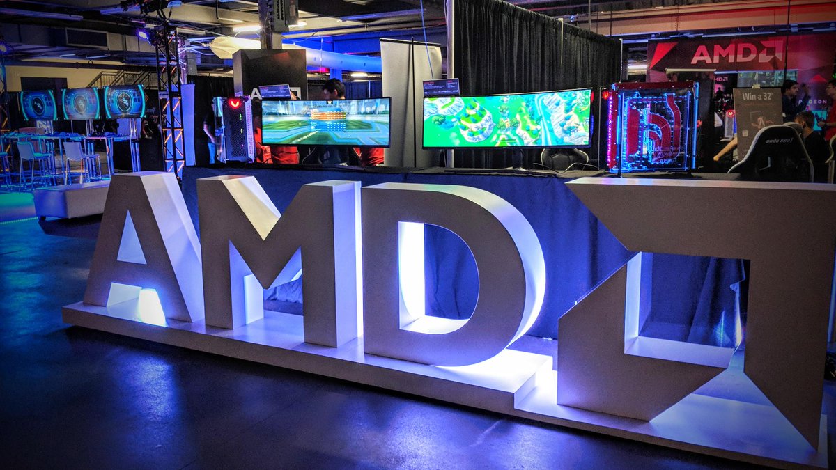 AMDGaming's tweet photo. The final day of #CNEGamingGarage is here! To close things out, we'll be running @FortniteGame tournaments throughout the day, Drop by for @PlayOverwatch, @Rainbow6Game, and tons of prizes. https://t.co/zMbLssjErk