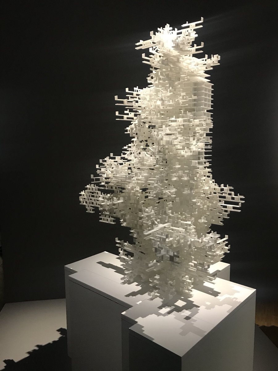 natcimino's tweet photo. A great moment @CentrePompidou with #CoderLeMonde exhibition and #ryojiikeda installation - big crush for the work of #charlessandison https://t.co/twY8PLZKe1
