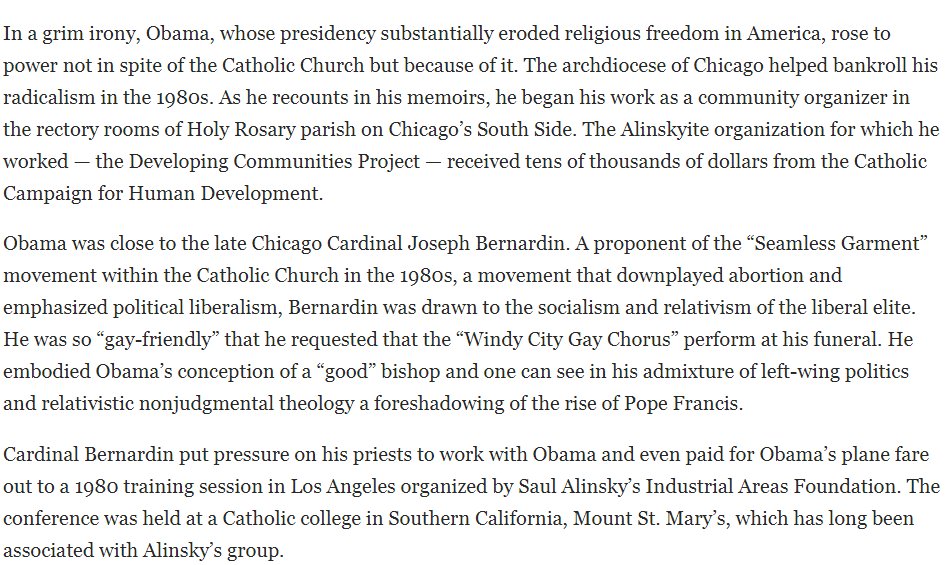 Freelassie's tweet photo. @almostjingo #obama
#popeFrancis
#georgetown
#catholicTools
#alinskyITES https://t.co/yAA3K2aKfp