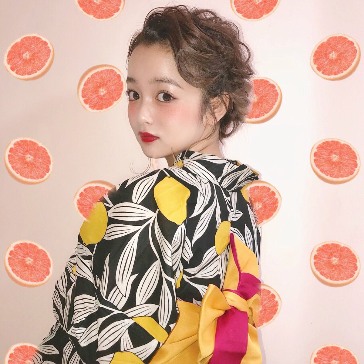 _sakuran_0625's tweet photo. 🍊🍋🍊🍋🍊 https://t.co/YF9dMpEMVo