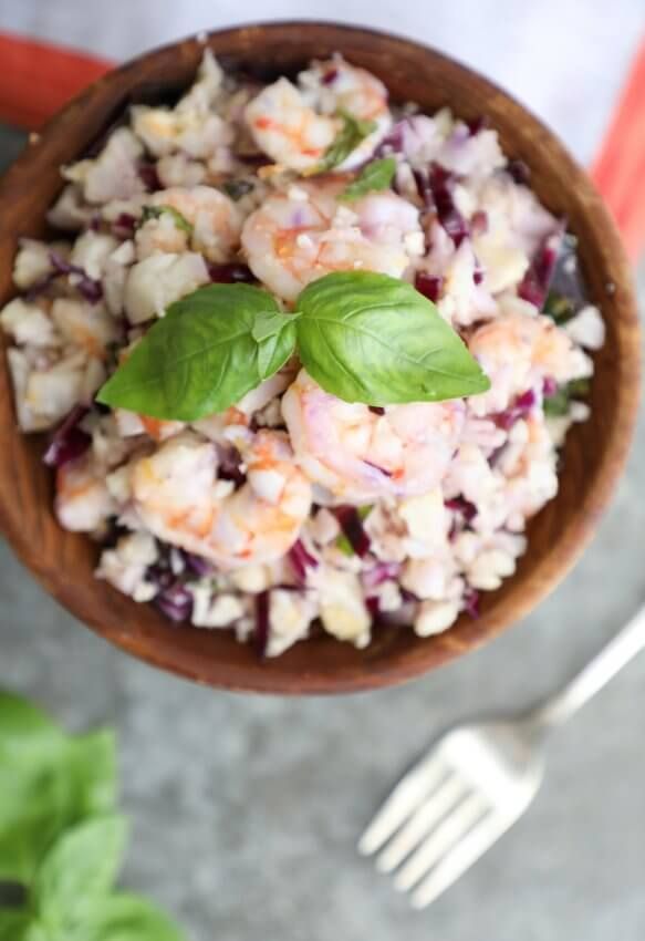 Keto Shrimp &amp; Cauliflower Rice Salad - <a href="/IbreatheImhngry/">mellissa sevigny</a>
#AwesomeRecipe #Salad 😍😍😍
buff.ly/2NFtobZ
