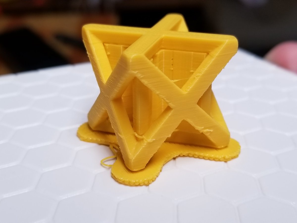joeltelling's tweet photo. From the #Furlingtech YAN unboxing stream last night - this is how the print turned out. https://t.co/0AaoVIYvFY