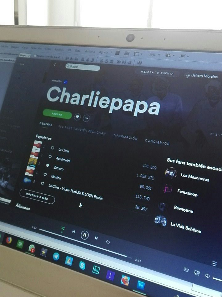jehampa's tweet photo. Hoy domingo desperté escuchando @_charliepapa por algo será... #FullYes para todos y saludos. #LosQuieroVerEnBuenosAires https://t.co/WviEuZRD8R