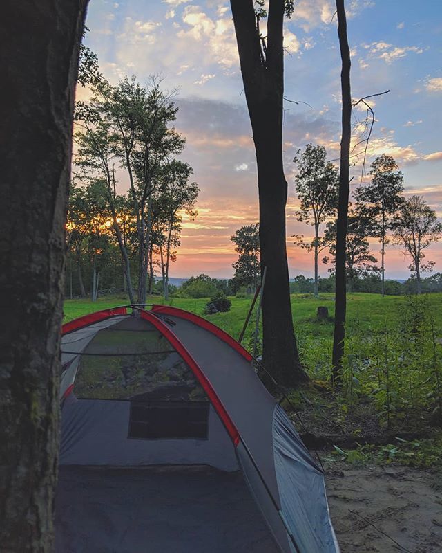 Pure magic. I slept here last night. See my story for the making of this spot, the first camp pad at my friend's Casita 🏕️
.
.
.
#everynightanothersky #myunicornlife #camping #campviews #campsite #tentcamping #glamping #dutchesscounty #hudsonvalley #hvcompass #scenicny #newy…