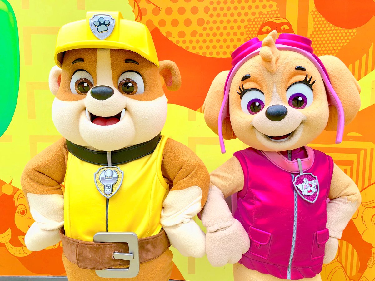 paw patrol nickelodeon universe