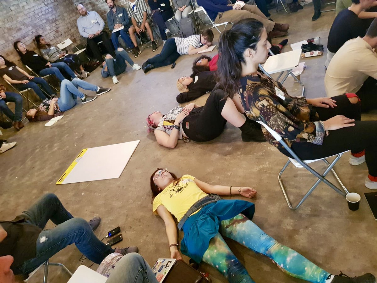 KarenPalmerAI's tweet photo. When I got to #HACKFEAR yesterday @ 9.10am to open the doors @9.30 and there was already people waiting I knew it was going to be a good day. I just didn't know how good. Many thanks for everyone that came down to the sellout event. https://t.co/kHP9gbQJlj