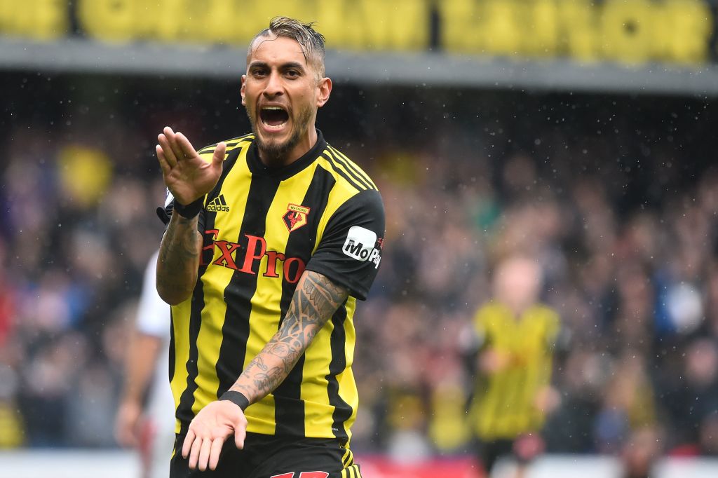 Image result for roberto pereyra celebration