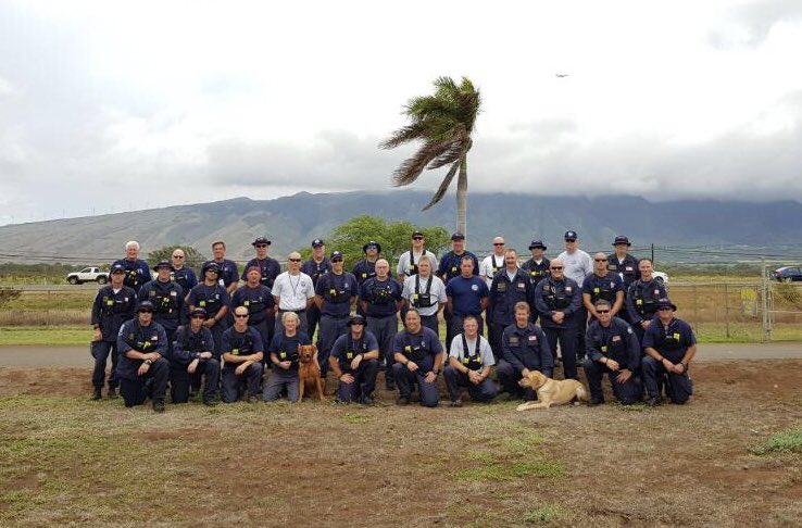 WA-TF1 received orders to pack up &amp; leave Maui. They will report to Oahu and continue to help local residents &amp; tourists on the islands. The took a team photo before moving. Safe travels everyone!!!! <a href="/PierceCo/">Pierce County, Wash.</a>