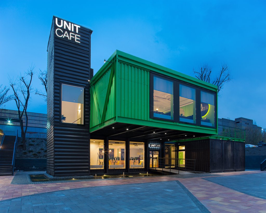 ChornyiPhoto's tweet photo. photo @unit.cafe building designed by @tseh_architecturalgroup constructed from #shipingcontainer surely stands out among other buildings of @unit.city
#chornyi_photo #bestoftheday #фотографкиев #фотографукраина
#tiltshift #architecture #architecturelovers #фотографинтерьеров https://t.co/NmMvyD7jII
