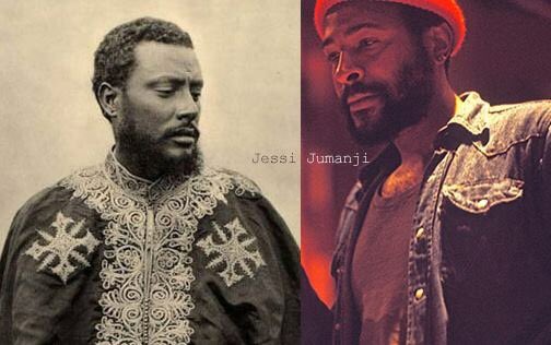 1930 vs. 1971Ethiopian emperor vs. Marvin Gaye