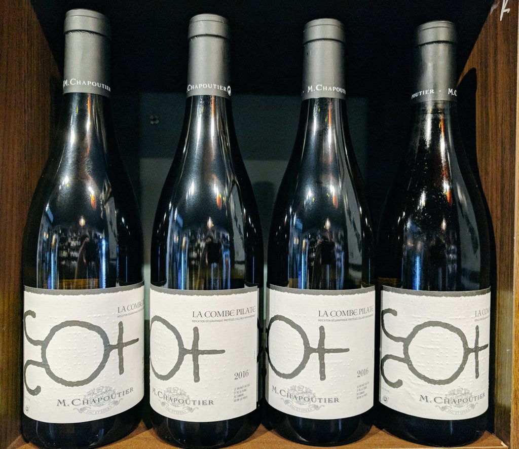 A #walkwithchapoutier star! La Combe Pilate Viognier is 100% biodynamic and a fantastic match for seafood and vegetarian cuisine.